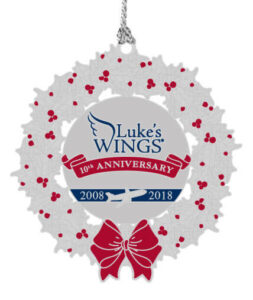 2008-2018 Luke's Wings Ornament