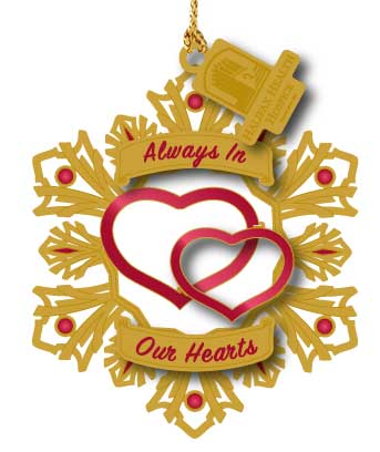 Brass Halifax Health Hospice Always In Our Hearts Keepsake