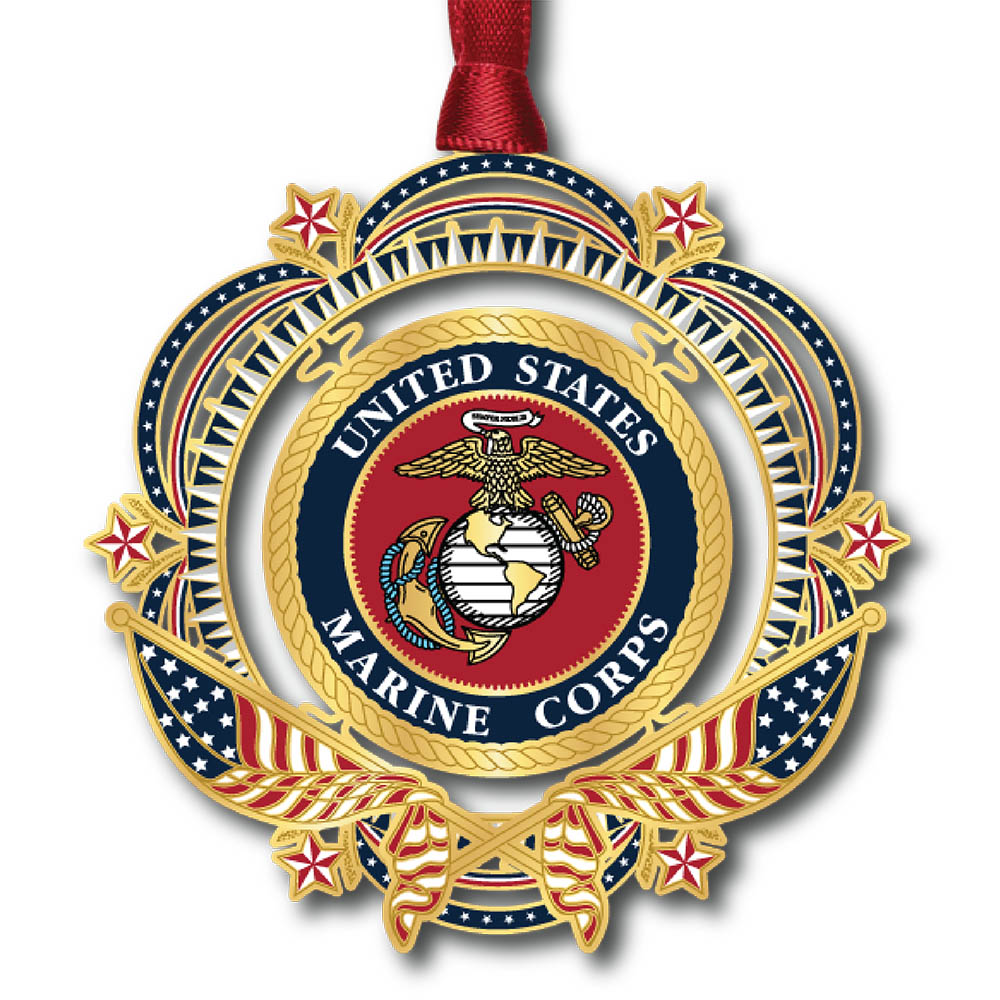 Patriotic U.S. Marine Corps