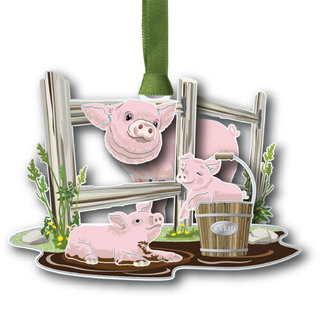 Mama Pig & Piglets