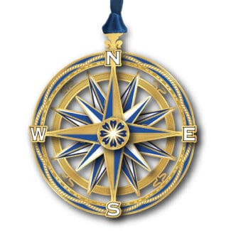 Compass w/ Oval Namedrop