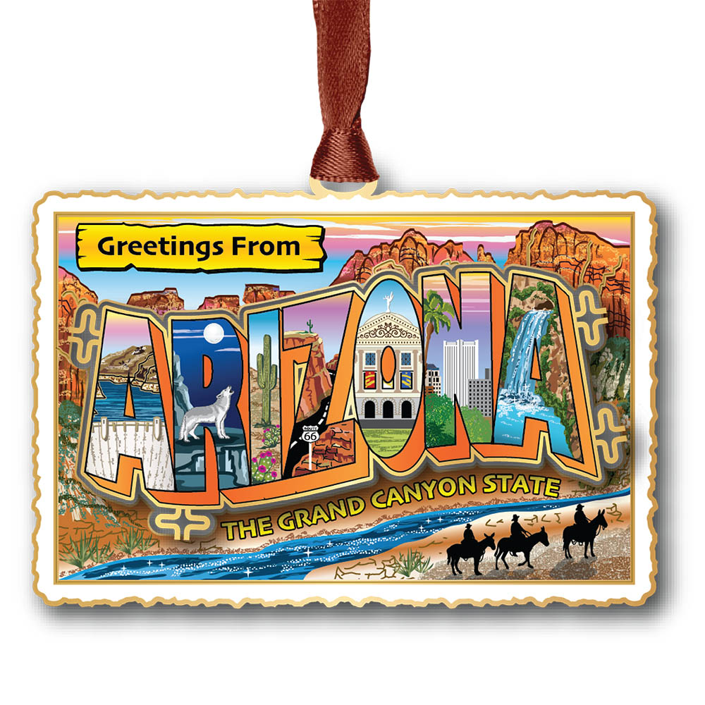 Arizona Vintage Postcard