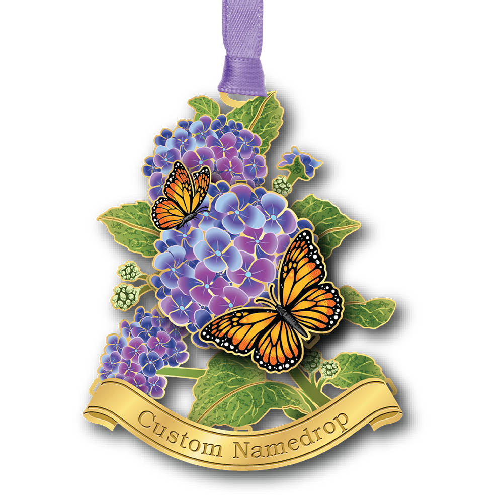 Wholesale Flower Butterfly Enamel Pin 