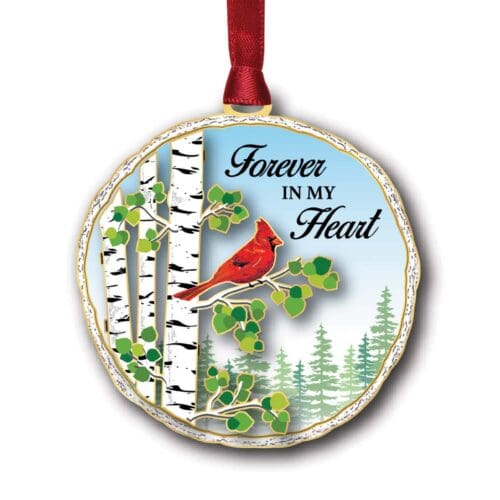 Ganz Cardinal Of Comfort Acrylic Ornament – Home Decor Keepsake