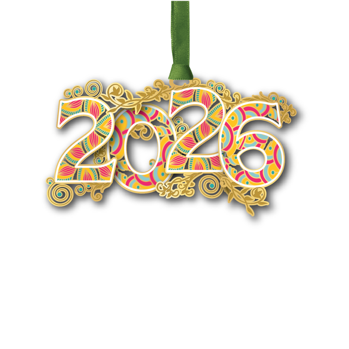 2026 Numerals w/ Oval Namedrop