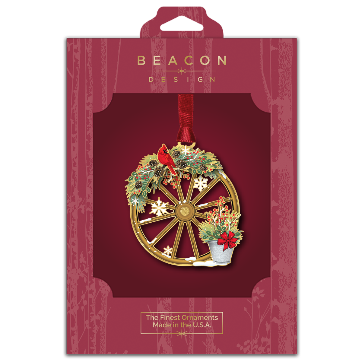 Winter Wagon Wheel w/ Oval Namedrop - Image 2