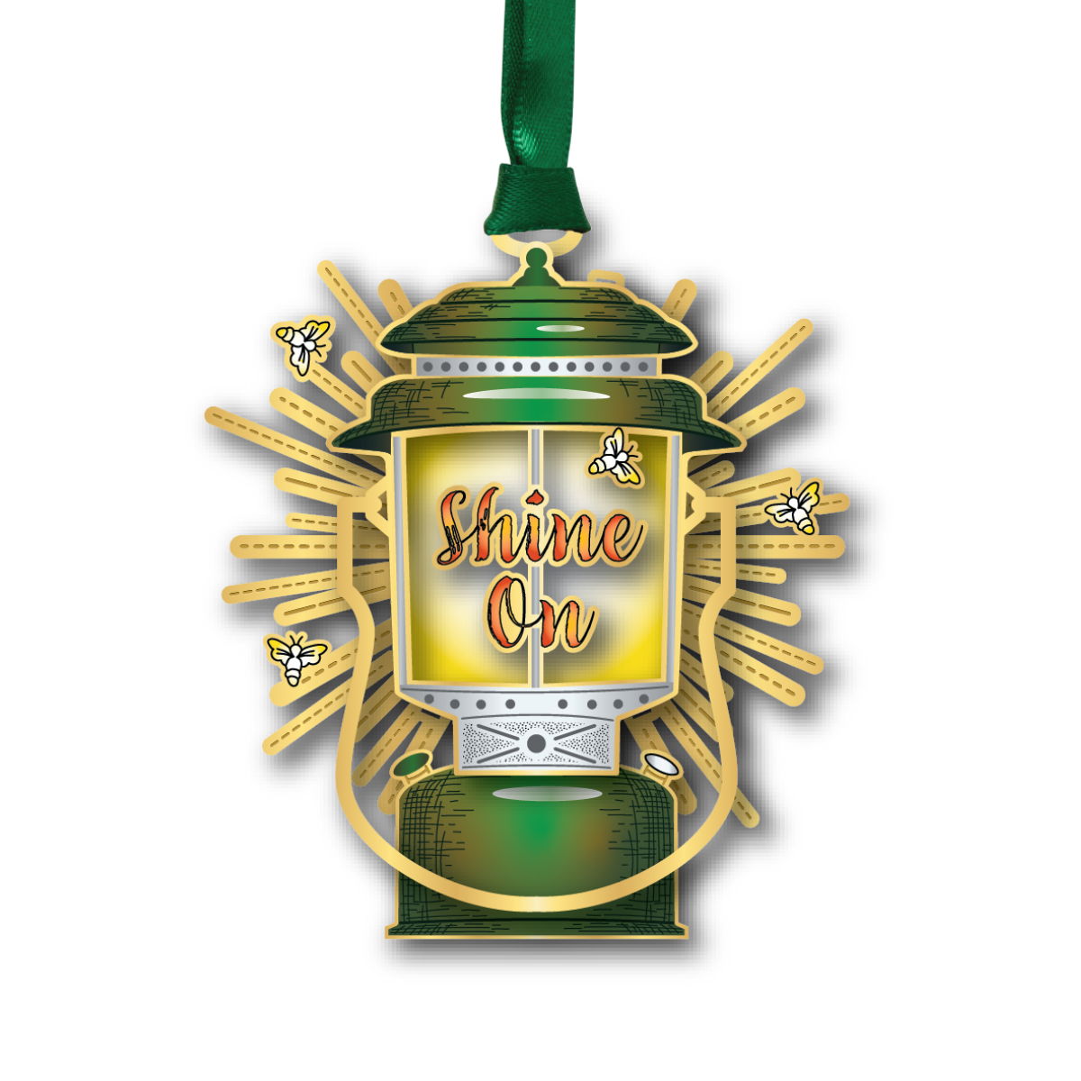 Shine On Lantern w/ Oval Namedrop