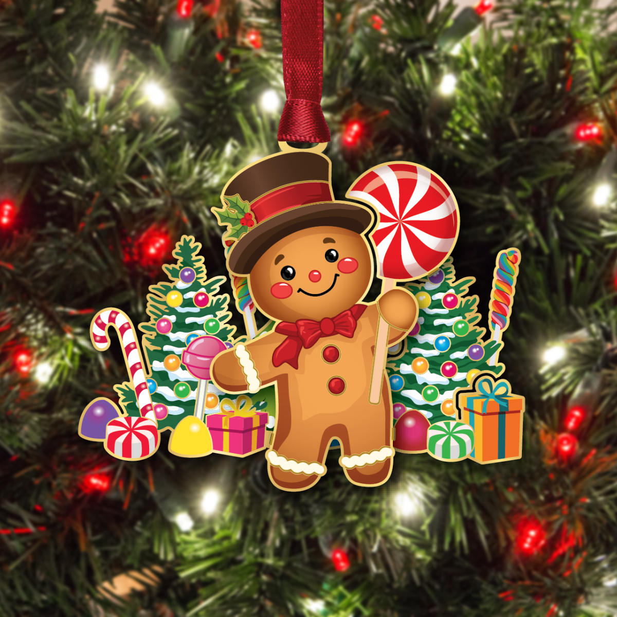 Gingerbread Man Scene - Image 3