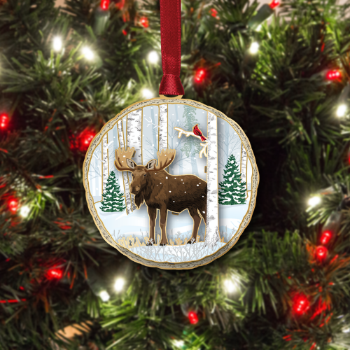 Moose in the Woods - Image 3