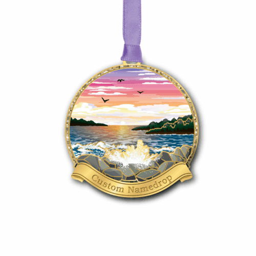 Beach Sunset Namedrop