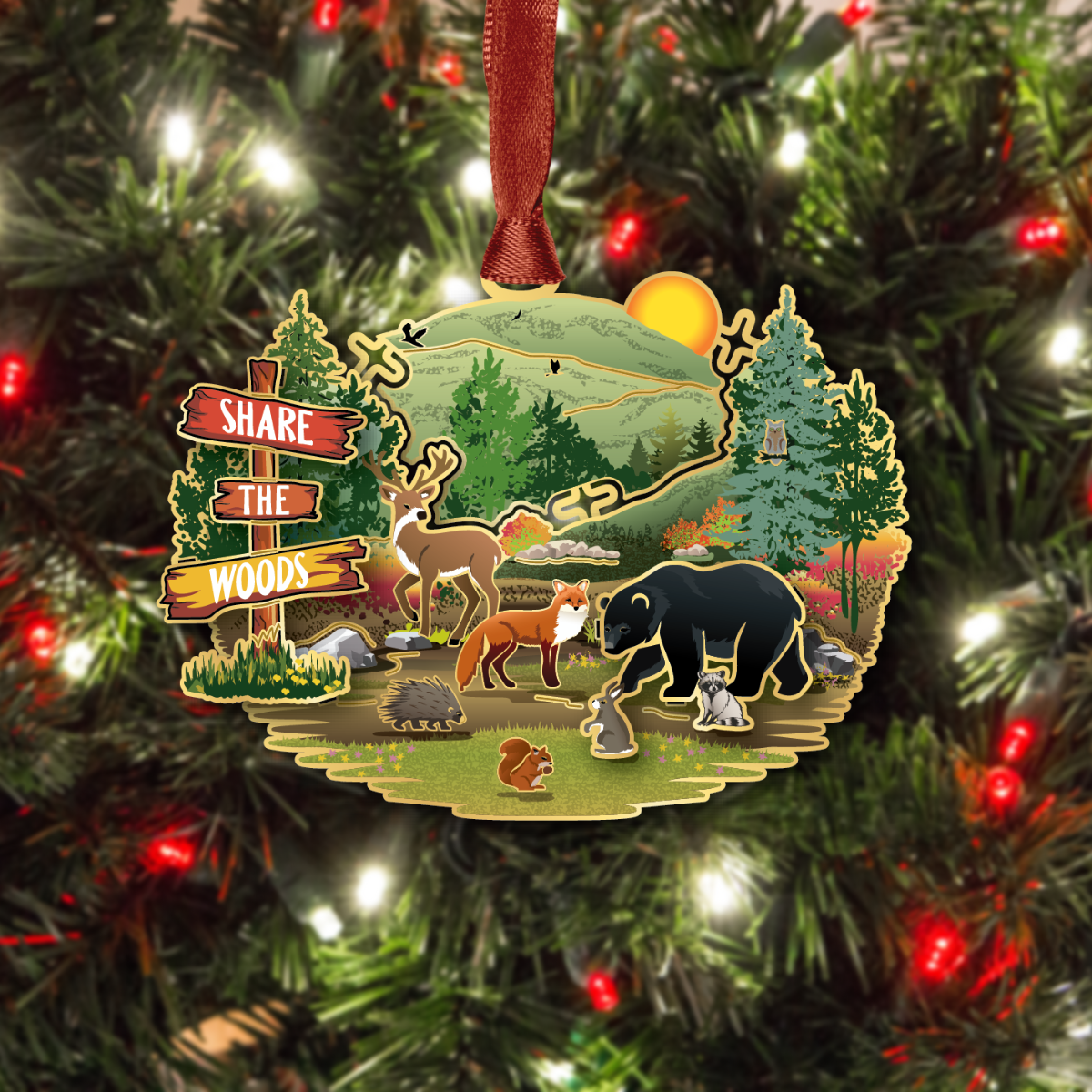 Share the Woods w/ Oval Namedrop - Image 3