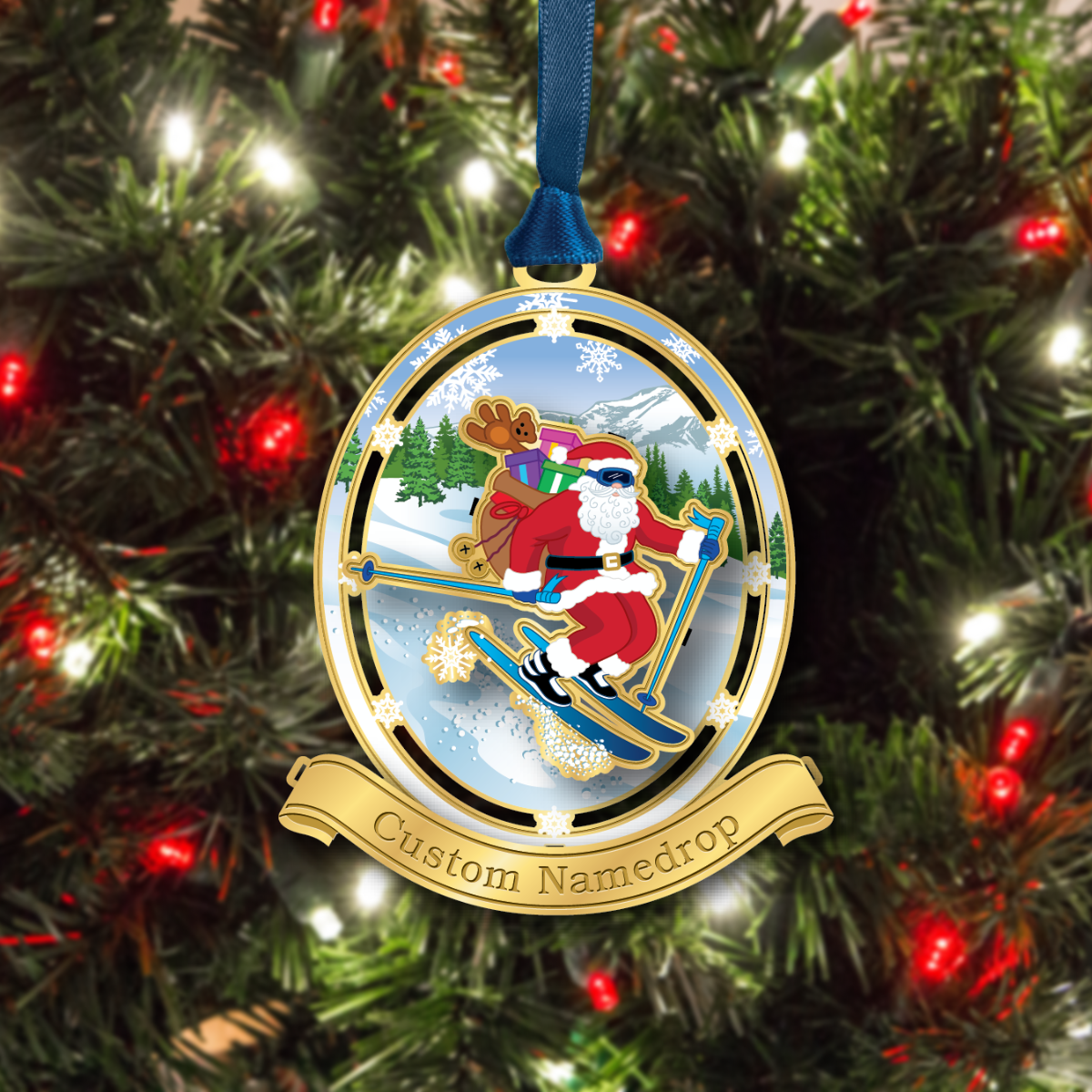 Skiiing Santa ND - Image 3