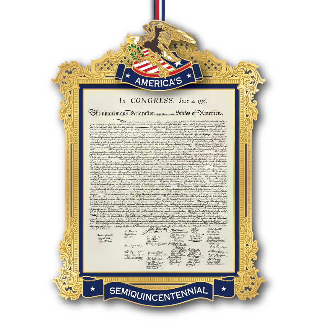 White House Historical Association Official Commemorative Ornament of America’s 250th Anniversary