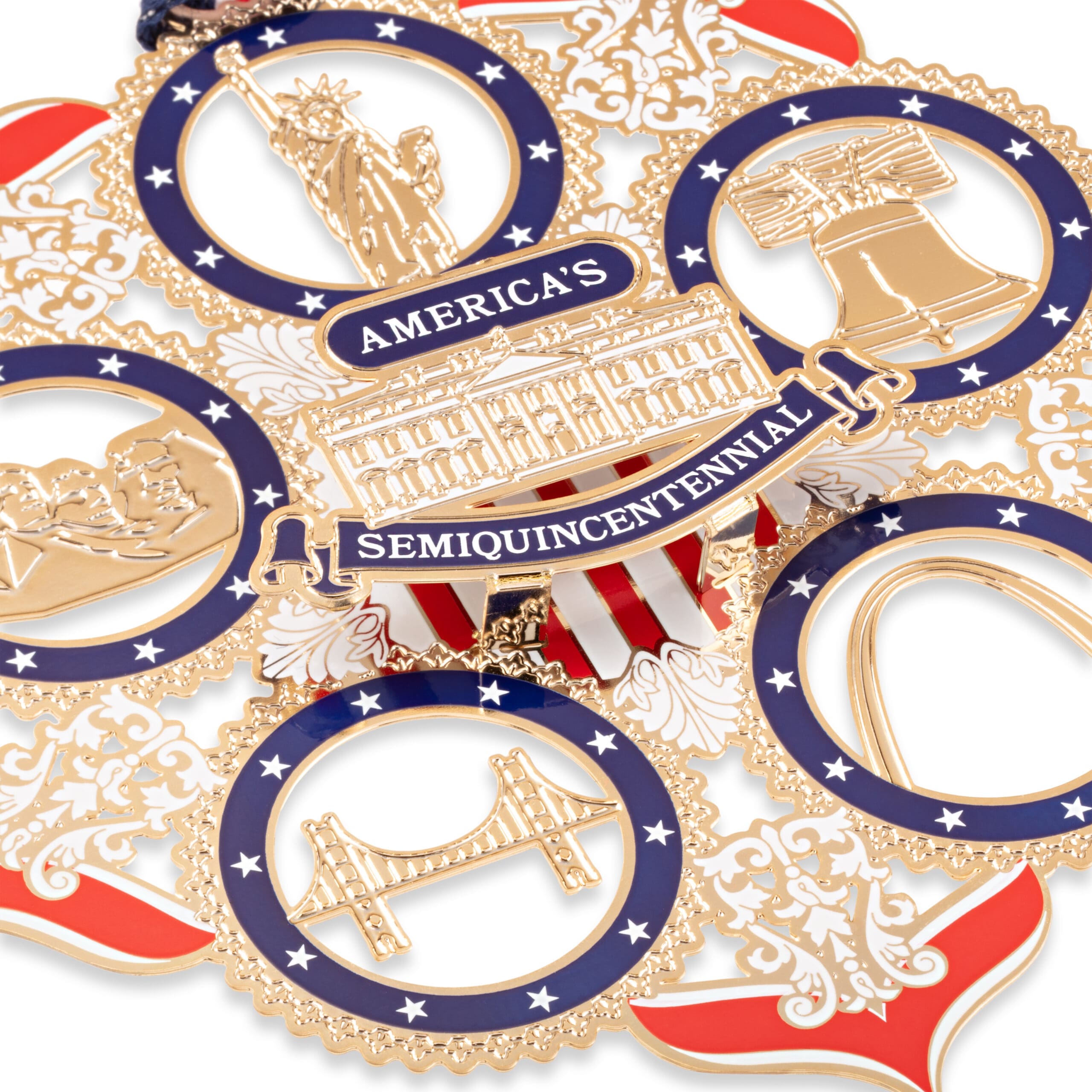 America250 American Icons Ornament - Image 3